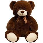 Teddy Bear Plush Giant Stuffed Animal Teddy Bear Love 36 Inch Chocolate