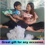 3-in-1 DIY Axolotl Plush Toys Arts and Crafts Kit for Kids