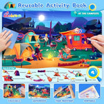 Search And Find Game Books - Preschool Learning Activities For Kids Age 3-8, Travel Games For Or Road Trip Car Airplane, Educational Seek Activity Birthday Gifts For Boys And Girls