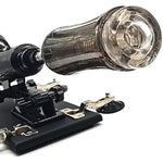 Male Masturbators With 3Xlr Connector For Sex Machine Automatic Thrusting Cup Stimulation Sucking Toys Pocket Pussy Penis Stroker Male Adult Sex Toys(A)