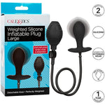 Weighted Silicone Inflatable Plug Large