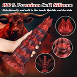 10.6" Monster Dildo Dragon Dildo, Alien Dildo Horse Dildo Huge Thick Dildo, Fantasy Knot Big Dildo With Strong Suction Cup, G Spot Vagina Anal Sex Stimulation, Adult Sex Toys For Women Men Gay