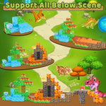 1 Inch Magnetic Blocks - 120Pcs Magnetic Toy Set, Stem Montessori Sensory Toys For 3+ Year Old Boys & Girls, Creative Construction Toys Gift For Toddlers Kids