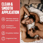 Flocko Glide Anal Lube | Long-Lasting Personal Solution For Men & Women | Smooth, Natural Feel | Unflavored, Fragrance-Free, Non-Staining | Safe For Use (Silicone Based 2.2 Fl Oz)