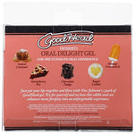 Doc Johnson GoodHead - Oral Delight Gel - Desserts - Orange Creamsicle, Salted Caramel, Strawberry Pie, Chocolate Fudge, Sugar Cookie (Vanilla) - 5 x 1 fl. oz. (5 X 29ml)