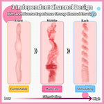 Male Masturbator 3 Channels Pocket Stroker Adult Sex Toys for Men 2.7LB