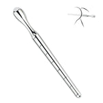Stainless Steel Urethral Sounds With Scale Sounding Rods Urethral Sounding Toys Male Sex Toys Penis Plug(Small)
