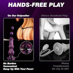 10.04" Monster Dildo Huge Thick Dildo Fantasy Ovipositor Dildo With 3 Eggs, Big Anal Dildo Horse Dildo Knot Dragon Dildo With Inflatable Pump, Dog Dildo Knotted Animal Dildo, Adult Toys For Women Men