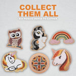 Unicorn Face Natural Stone Mosaic Craft Kit by Continuum Games