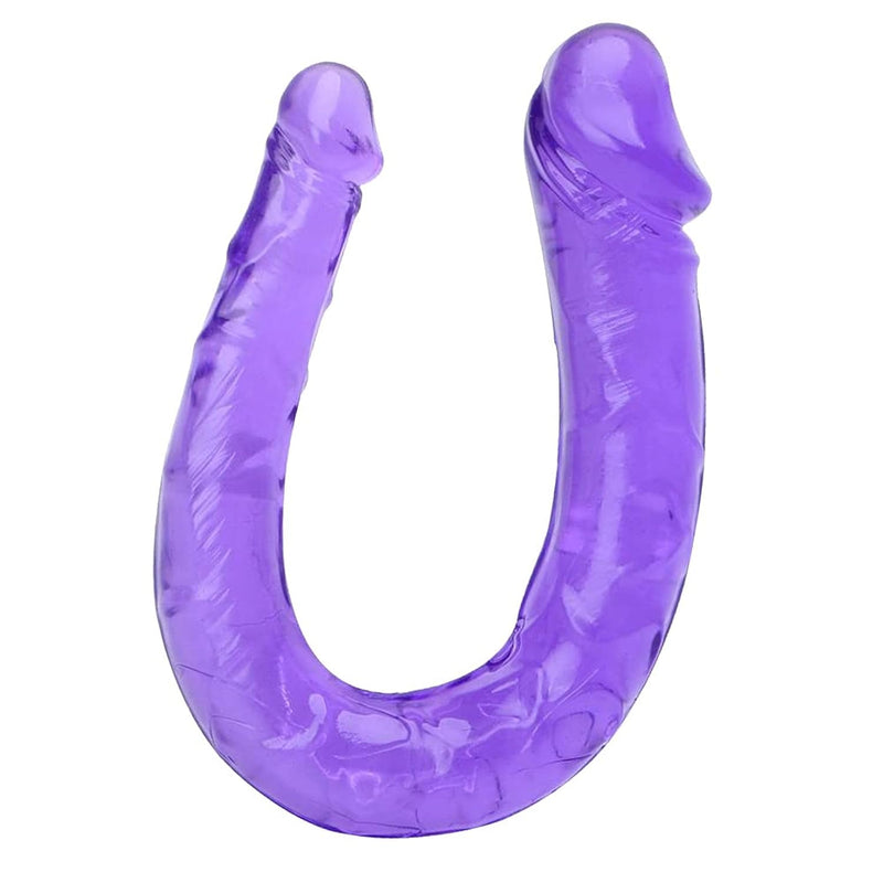 Double-Ended Dildo Waterproof Jelly Double Dongs Realistic Dildo Penis Cock Anal Butt Plug Prostate Massager G-Spot Stimulation Adult Sex Toys For Women Men