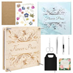 11 x 11 Inch Wooden Flower Press Kit, 10 Layers for Bouquet Preservation & Crafts