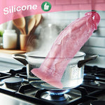 10.6" * 2.4" Dual Density Silicone Extra Large XL Thick Dildo Suction Cup