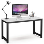 Computer Desk, 55 Inch Large Office Desk Computer Table Study Writing Desk For