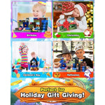 Magnetic Blocks Building Toys For Kids: 100Pcs Magnet Cubes Trains Set - Kids Toys For Christmas Birthday Gifts - 0.8 Inch Magnetic Blocks For Boys & Girls 3+