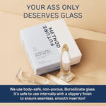 Glass Anal Dilator Set, 3-Piece Trainer Butt Plug Kit, Body-Safe Borosilicate Glass Plugs With Temperature-Adjustable Surface