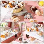 20 Pcs Mini Stuffed Animal Dog Bulk Adopt A Puppy Soft Christmas Party Favor Puppy Gift For Kids Christmas Charity Donation Classroom Goodie Stuffer(Stylish Style,Classic Color)
