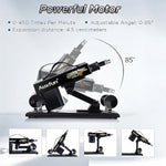 Sex Machine, Auxfun Automatic Dildo Machine With Bluetooth App Control,Thrusting Machine For Women With 6 Accessories,Sex Machine Attachments Sex Toys