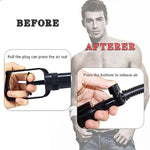 Penis Pump Stretcher Handle Negative Pressure Device Fittings, Connecting Tubing, Hand Pump Tie Rods With Air Valve Switch, Hand Extension Pump Fittings (1 Tie Rod + 1 Connecting Tube)