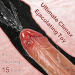 Squirting Dildo Ejaculating Toy, 8 Inch Realistic Dildos Soft Feel Like Real Skin, Silicone Anal Dildo With Strong Suction Cup For G Spot Anal Play, Adult Sex Toys For Women