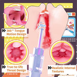 Automatic Male Masturbator with 3D Rotating Tongue 3 Rotating Mouth Stroker Adult Sex Toys for Men
