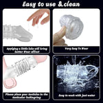 Penis Sleeve Silicone Cock Rings, 2Pcs Penis Rings Enlarge Girth Sleeves For Male, Delay Ejaculation Sexual Stimulation Enhancement, Sex Longer Lasting Stronger For Men, Adult Toys For Couple