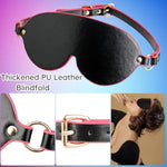 7 Pcs Sex Bondage Restraints Kit, Upgrade Sex Toys Sets With Cilt And Nipple Suckers, Thickened Pu Leather Handcuffs Footcuffs Collar Blindfold, Sex Accessories For Adults Couples Play