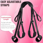 Bondage Restraints Sex Bondage Sex Toys Neck To Wrist Thigh Sex Sling & Ankle Kits With Adjustable Sex Straps Bondage Gear & Accessories For Sm Adult Toys For Couples Sex Pleasure
