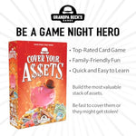 Cover Your Assets Card Game | From The Creators Of Skull King | Easy To Learn And Outrageously Fun For Kids, Teens, & Adults | 2-6 Players Ages 7+