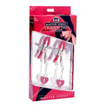 Captive Heart Padlock Nipple Clamps, 1 Piece