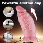 3.2" Diameter Huge Thick Anal Dildo,7 Inch Realistic Giant Dildo,Silicone Thick Suction Dildo,Wide Butt Plug, Xxl Fat Penis Without Balls,Super Large Dildo Anal Sex Toys For Male And Female Couples