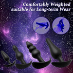 Silicone Anal Plug Set 5 Pcs Training Kit Butt Plug Anus From Beginners To Advanced Player For Comfortable Long-Term Wear, Sex Toys For Couples