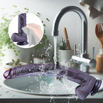 16.5 Inch Black Extra Long Dildo, Women Realistic Sex Toys,Soft Dual Density Silicone Huge Dildo, Strong Suction Cup, Xxl Giant Dildo, Large Dildo Stimulator With Balls For Women/Men/Couples