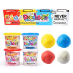 4in1 Scented Modeling Dough Kit, 4 Vibrant Colors, 3 oz Cans