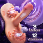 Vibrating Riding Dildo For G Spot Stimulation, Grinding Sex Toy Detachable Strap On Silicone Dildos With 12 Vibrations, Clitoral Anal G Spot Vibrator Adult Sex Toys For Women Man Couple With Remote