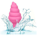 Naughty Bits Yum Bum Ice Cream Cone Butt Plug, Multi-Colored