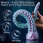Anal Sex Toys Tentacle Dildo - Monster Long Anal Dildos Fantasy Anal Toys Huge Butt Plug, 17" Silicone Gaint Thick G Spot Dildo With Strong Suction Cup Sex Toys & Games For Men Women