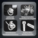 Cock Cage Male Chastity Cage With Hidden Lock And Curved Rings Stainless Steel Breathable Penis Cage With Silicone Catheter Secure Locking Chastity Devices For Male Genital Bondage Sex Toy (1.96In)