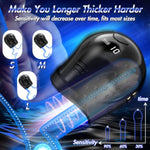 Male Sex Toys Penis Vibrator For Men - Adult Toys Male Masturbator Penis Stroker With Lcd App Control 10 Vibrating Modes, 360° Wrapping Glans Blowjob Trainer, Adult Sex Toys Games Increase Endurance