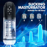 Automatic Sucking Masturbator Sex Toys - Upgraded Male Masturbators Cup With 10 Vibrating & Suction Modes, Hands Free Blowjob Adult Sex Toy Stroker Pocket Pussy With 3D Textured For Men Penis Pumps