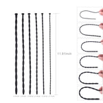 6 Pcs Set Silicone Urethral Sounds & 10 Pcs Penis Ring Premium Stretchy Cock Ring