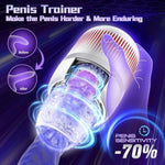 Male Masturbator Male Sex Toys For Men - Portable Male Stroker With 12 Rotating & 4 Speed Modes & Realistic Mouth For Penis Stimulation, Pocket Pussy Blowjob Toy Sex Machine Adult Toy For Men