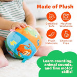 , Hilariously Interactive Baby Ball With Music & Sound Effects | First Birthday Gift | Toddler Toy For Boys & Girls | Age 6, 9, 12, 18+ Month | 1, 2+ Year'S Old (Baby Ball)