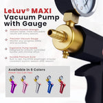Penis Pump for Men, Black Maxi Protected Gauge, 9" x 2.00" ID