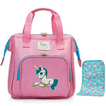 - Pink Baby Doll Diaper Bag With Doll Changing Pad- Handbag For Girls - Unicorn