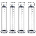 9"" X 2"" Penis Pump With Vacuum Gauge Red Handle, Vacuum Penis, Manual Penis Pump For Men, Enlargement, Penis Bigge Size