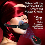 Silicone Sex Ball Gag Ballgag Harness Electric Shock Bondage Gags & Muzzles