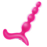 Vibrating Anal Beads Butt Plug - Sex Toys For Women And Men Anal Vibrators, Adult Toys Vibrater For Female Male Couples, Anal Toys Sex Novelties Dildo G Spot Vibrator Sexual Pleasure Tools (Pink)