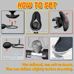 Inflatable Anal Plug Expandable 10 Vibration Modes G Spot Stimulator Prostate Massager Adjustable Anal Toy Silicone