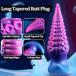 Monster Anal Plug Wearable Octopus Butt Plug Anal Dilator Trainer (S)