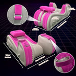 Inflatable Sex Sofa With Positioning Pillow For G Spot Position Aid Sex Auxiliary Adult Games With Automatic Air Pump For Bdsm Games, Couple Sex Toys Chair For Sex Fun